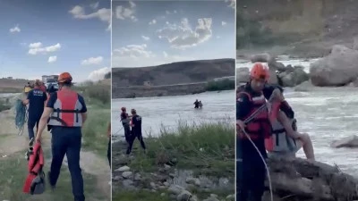 Siirt&rsquo;te &Ccedil;ayda Mahsur Kalan &Ccedil;ocuk Kurtarıldı
