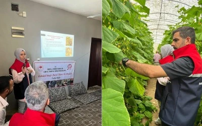 Siirt’te Çiftçilere Uygulamalı Tarım Eğitimi