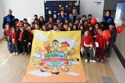 Siirt’te Çocuklar Emniyet Müdürlüğünde Ağırlandı