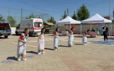 Siirt'te çocuklar gönüllerince eğlendi