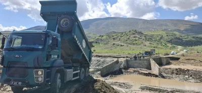 Siirt&rsquo;te Dere Taşkını Sonrası Riskli B&ouml;lgelerde Yoğun &Ccedil;alışma