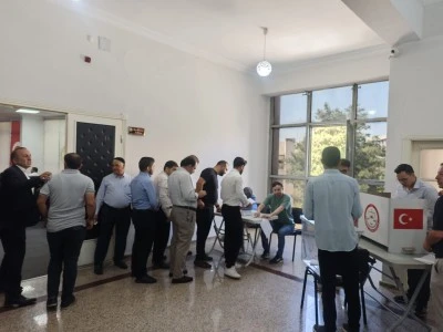 Siirt'te Din G&ouml;revlileri Yeni Y&ouml;netim İ&ccedil;in Oy Kullandı