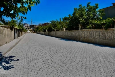 Siirt&rsquo;te Doğan Mahallesi&rsquo;nin Sokakları Yenileniyor