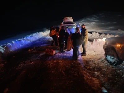 Siirt&rsquo;te Ekipler Doğum Hastası İ&ccedil;in Seferber Oldu