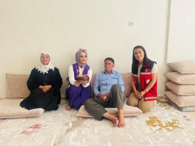 Siirt'te Gazi Ahmet Bulut'a Anlamlı Doğum G&uuml;n&uuml; S&uuml;rprizi