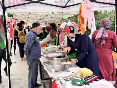 Siirt'te Gazze'ye destek için &quot;Hayır Çarşısı&quot; açıldı