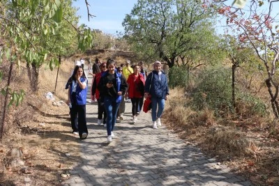 Siirt’te Gençlerden Mor Yakup Manastırı’na Doğa Yürüyüşü