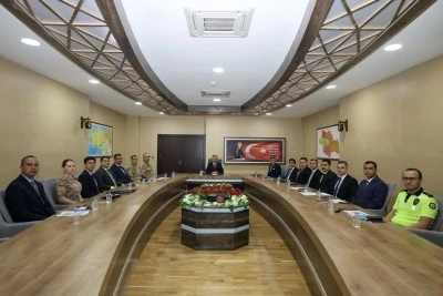 Siirt’te güvenlik ve asayiş tedbirleri masaya yatırıldı