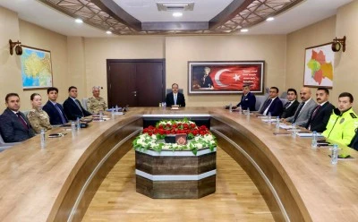 Siirt’te güvenlik ve asayiş toplantısı