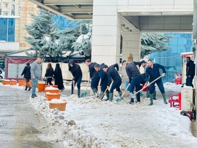 Siirt&rsquo;te Hastane &Ccedil;evresinde Yaya G&uuml;venliği Sağlandı