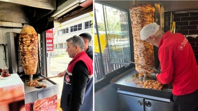 Siirt’te hijyen kurallarına uymayan dönercilere ceza!