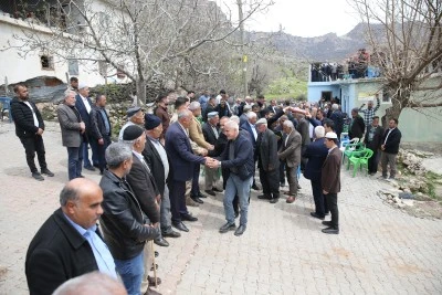 Siirt'te iki aile arasındaki husumet barışla sonu&ccedil;landı