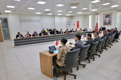 Siirt'te İl G&uuml;venlik ve Asayiş Koordinasyon Toplantısı Yapıldı