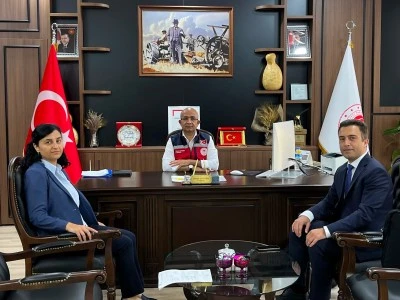 Siirt&rsquo;te İl M&uuml;d&uuml;r&uuml;ne anlamlı ziyaret