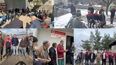 Siirt&rsquo;te İl&ccedil;e İl&ccedil;e &Ccedil;ift&ccedil;iler Ziyaret Edildi