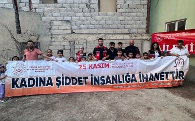 Siirt'te kadına yönelik şiddetle mücadele çalışması