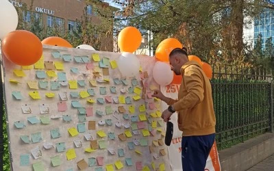 Siirt’te “Kadınlar İçin Farkındalık Duvarı” Etkinliği Düzenlendi