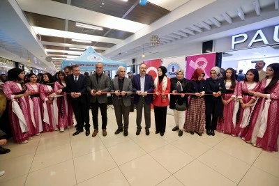 Siirt&rsquo;te kadınların el emeği 8 Mart&rsquo;ta sergilendi