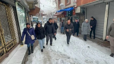 Siirt'te Kayyıma Kar Tepkisi