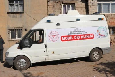 Siirt'te kırsaldaki vatandaşların diş sağlığı için &quot;mobil hizmet&quot;