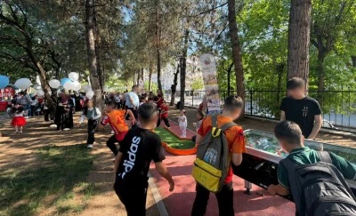 Siirt'te koruma altındaki &ccedil;ocuklar i&ccedil;in Bahar Şenliği d&uuml;zenlendi