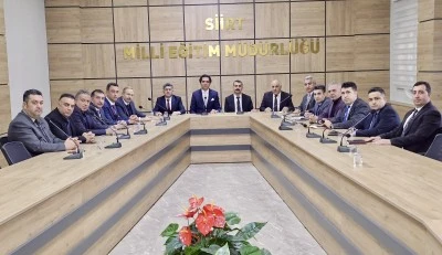 Siirt&rsquo;te Milli Eğitim, Okulların a&ccedil;ılmasına 2 G&uuml;n Kala Toplandı