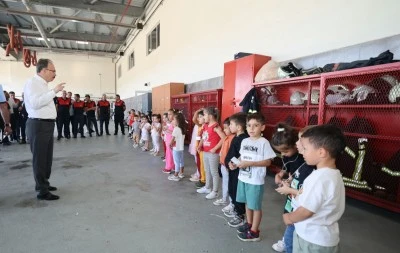 Siirt’te minik kahramanlar sürprizle karşılaştı!