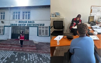 Siirt&rsquo;te mobil ekiplerden &ouml;rnek &ccedil;alışma