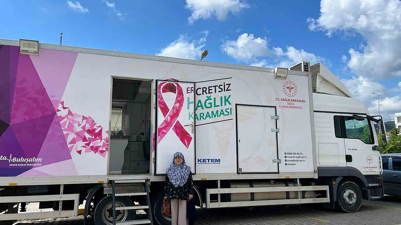 Siirt&rsquo;te Mobil Mamografi Aracıyla &Uuml;cretsiz Kanser Taraması