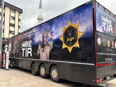 Siirt&rsquo;te Narkotik Eğitim Tırı vatandaşlarla buluşacak