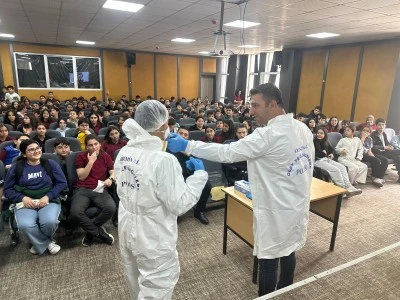 Siirt'te &ouml;ğrencilere polislik mesleği tanıtıldı