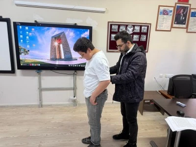 Siirt&rsquo;te &Ouml;ğrencilere Skolyoz Taraması Yapıldı