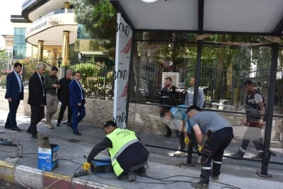 Siirt&rsquo;te Otob&uuml;s Duraklarına QR Kodlu Akıllı Sistem Geliyor
