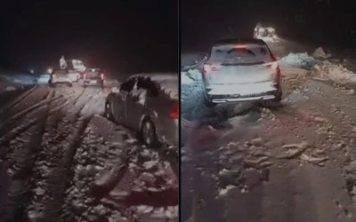 Siirt&rsquo;te Pervari Beyaza B&uuml;r&uuml;nd&uuml;, K&ouml;y Yolları Ulaşıma Kapandı