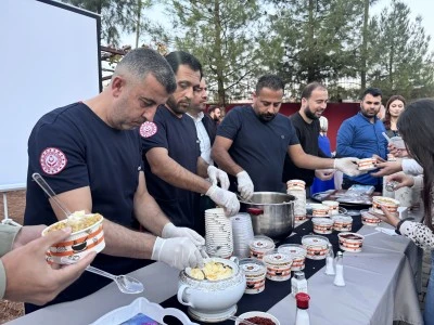 Siirt'te &quot;Danuk Şöleni ve Yıldızların Altında Açık Hava Sineması&quot; düzenlendi