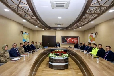 Siirt'te "İl G&uuml;venlik ve Asayiş Koordinasyon Toplantısı" yapıldı