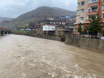Siirt'te sağanak etkili oldu