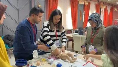 Siirt’te Sağlık Personeline Yenidoğan Canlandırma Eğitimi Verildi