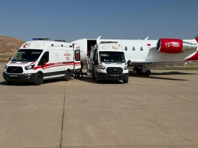 Siirt’te Sepsis Tanılı Hasta Hava Ambulansı ile İstanbul’a Nakledildi