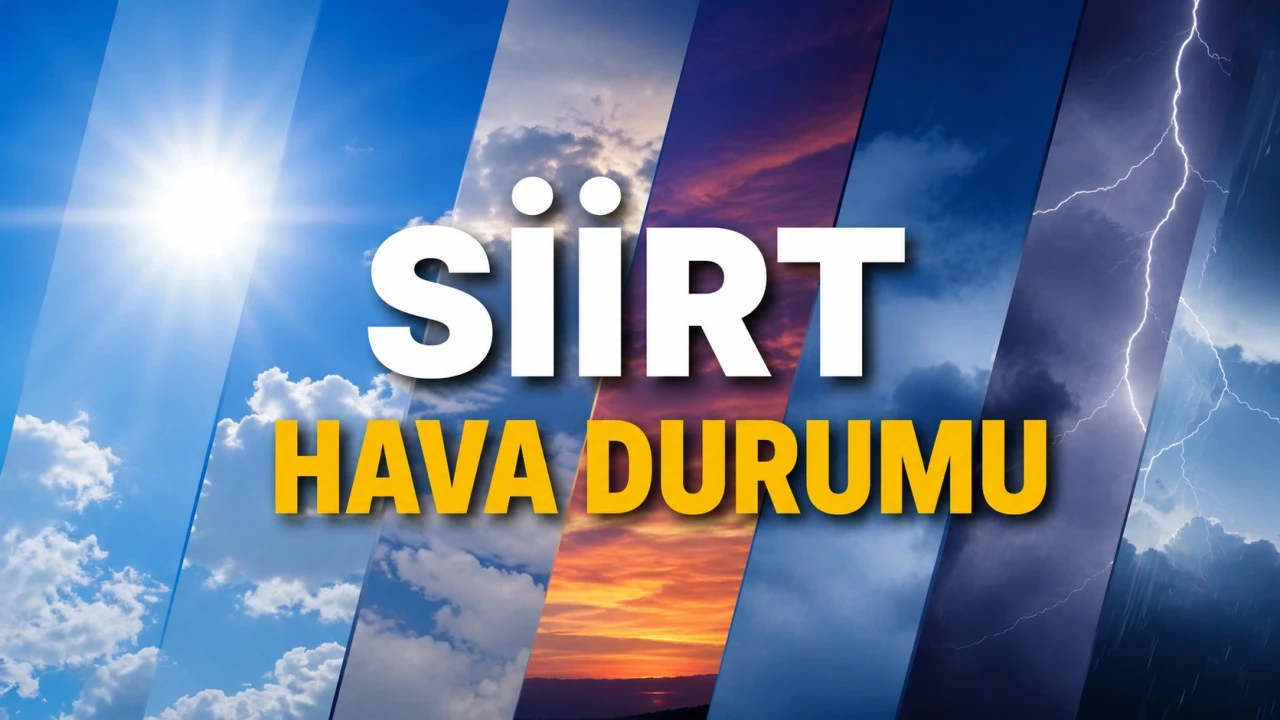 Siirt'te Sıcaklıklar Artıyor: Hafta Boyunca Hava Nasıl Olacak?