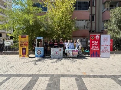 Siirt’te “Şiddete Hayır” ve “Bağımlılıkla Mücadele” Etkinliği