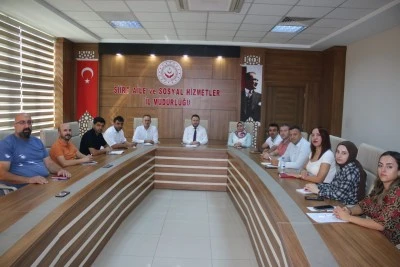 Siirt’te Sosyal Hizmetler Çalışmaları Masaya Yatırıldı