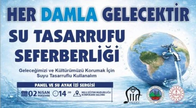 Siirt&rsquo;te su tasarrufu i&ccedil;in panel ve sergi d&uuml;zenlenecek