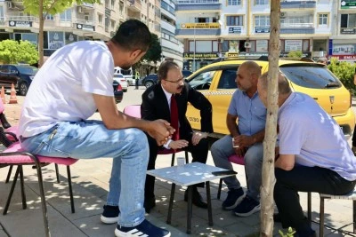 Siirt'te Taksici Esnafıyla Buluşan Vali Kızılkaya: "Esnafımızın Yanındayız"