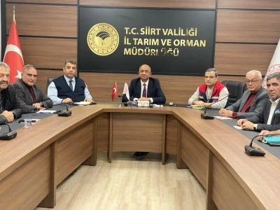 Siirt&rsquo;te Tarımın Nabzı Tutuldu