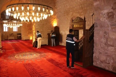 Siirt’te tüm camiler temizlendi!