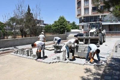 Siirt'te ulaşımı rahatlatacak &ccedil;alışma: Yenimahalle'de bağlantı yolu yenileniyor