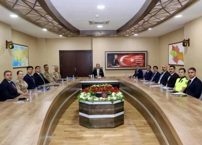 Siirt’te Üst Düzey Güvenlik Toplantısı Yapıldı