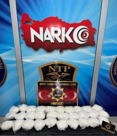 Siirt'te uyuşturucu operasyonunda yakalanan 4 zanlı tutuklandı