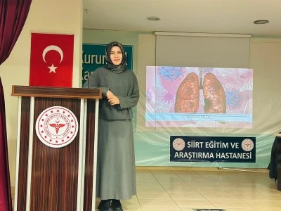 Siirt&rsquo;te Veremle M&uuml;cadeleye Y&ouml;nelik Eğitim Programı